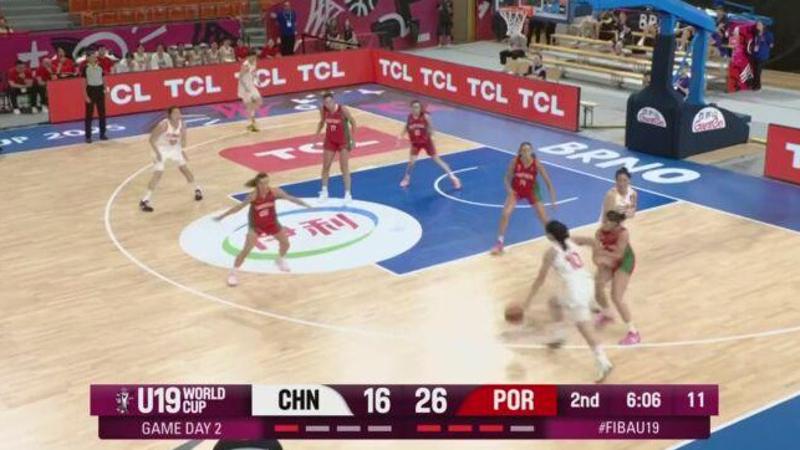 连败U19女篮世界杯-冉珂嘉17+10 中国全队21次失误惨败葡萄牙